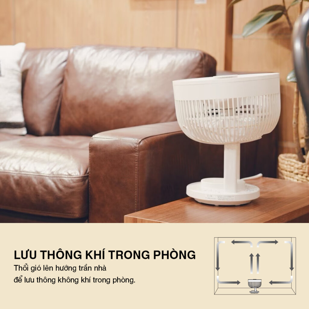 Công năng quạt đối lưu